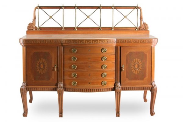 Belle Epoque German Buffet / Server, late 19th c.,