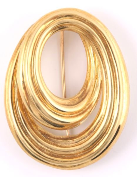 Vintage Stamped Tiffany & Co. 18KT Brooch,