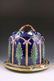 353: Victorian Majolica Cheese Keeper, Likely French,