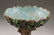 357: Victorian Majolica Centerpiece Compote, - 2