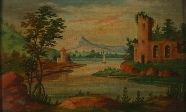 Continental School, Landscape, 19th c., - 2