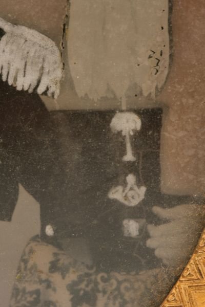 Sixth Plate Ambrotype of South Carolina Officer, - 3