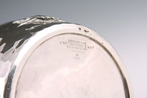 Tiffany & Co. Sterling Silver Japanese Pitcher, - 4