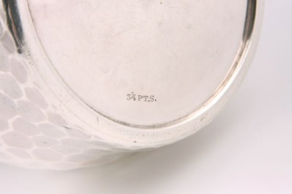 Tiffany & Co. Sterling Silver Japanese Pitcher, - 5