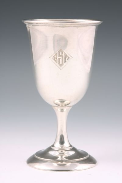 Set of (8) Weidlich Sterling Silver Goblets, - 2