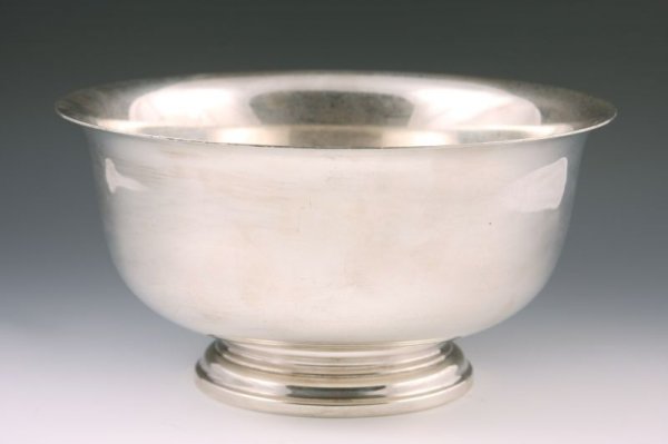 Large Sterling Paul Revere Bowl,
