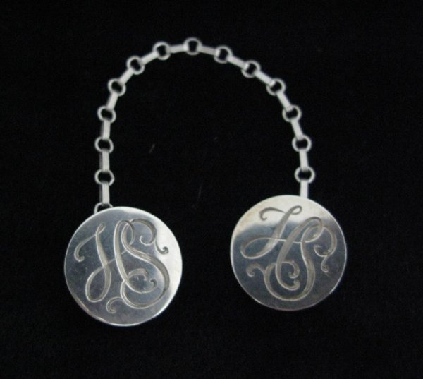 Tiffany & Co. Sterling Silver Sweater Guard,