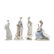 Four Lladro Porcelain Figures with Farm Animals