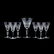 Seven Waterford Crystal Stems