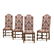 Set of Four Century Chair Co., Spanish Style Side