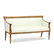 Edwardian Inlaid Mahogany Settee