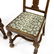 Pair of William and Mary Style Inlaid Chairs - 2