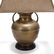 A Pair of Chinese Style Brass Urn Table Lamps - 2