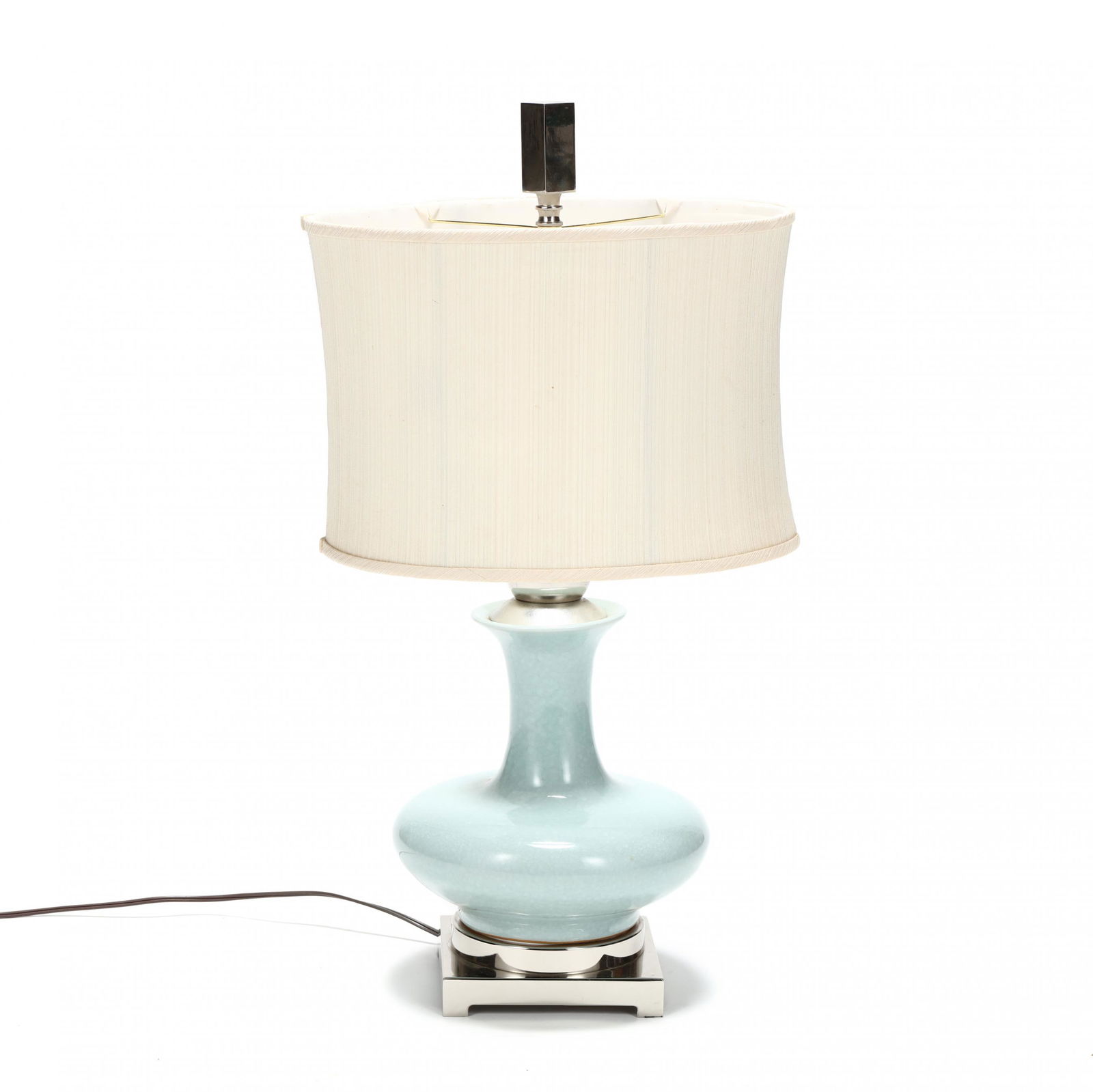 crackle glaze table lamp