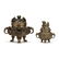 Two Chinese Censers with Covers