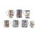 Seven Chinese Export Porcelain Mugs