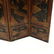 Vintage Chinese Painted Leather Floor Screen - 5