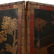 Vintage Chinese Painted Leather Floor Screen - 6