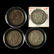 Four Circulated Morgan Silver Dollars and Ten $1 Silver - 2
