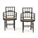 Pair of Antique Adam Style Painted Armchairs