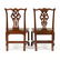 Two Chippendale Style Carved Mahogany Side Chairs - 7