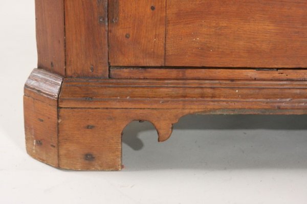 Southern Walnut Corner Cupboard, late 18th c., - 4