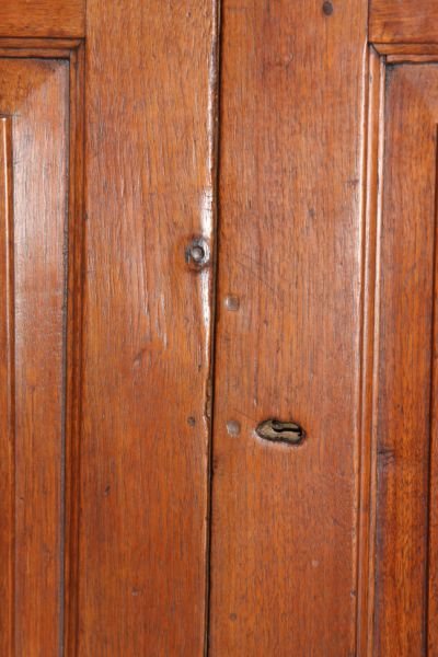 Southern Walnut Corner Cupboard, late 18th c., - 5