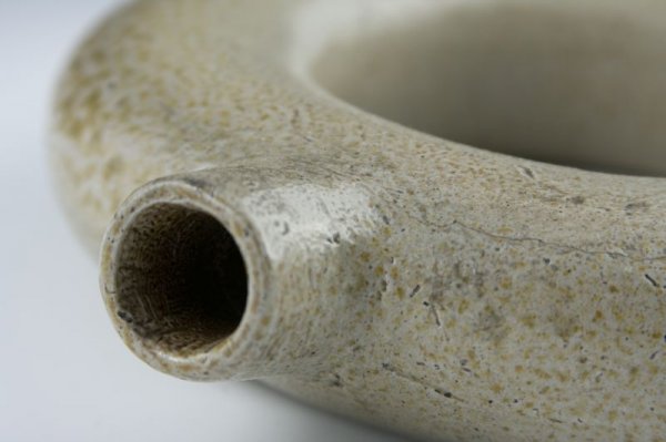 NC Pottery J.D. Craven Ring Jug, 19th c., - 4