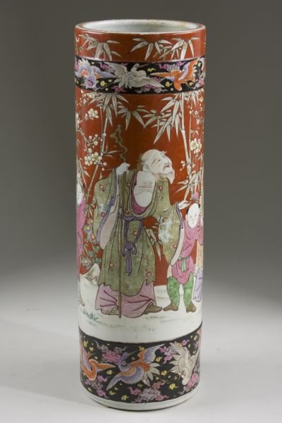 Chinese Export Porcelain Umbrella Stand,