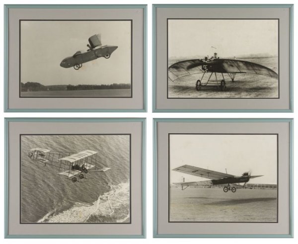 Four Early Aviation Photographs,