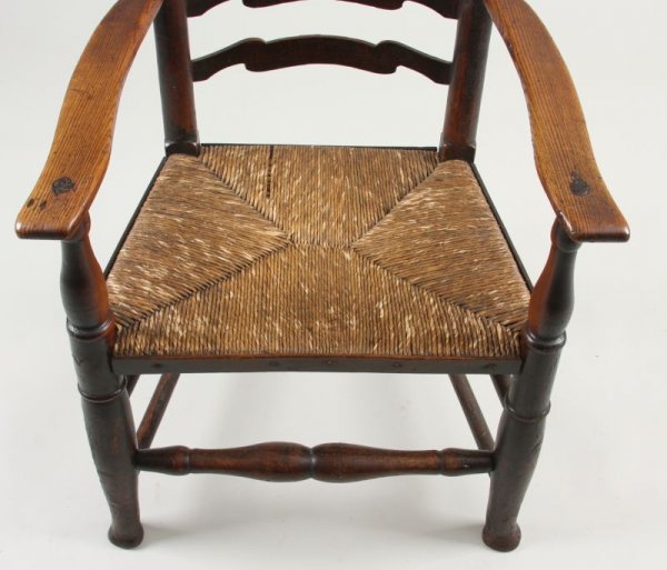 Two English Arm Chairs, 19th c., - 4