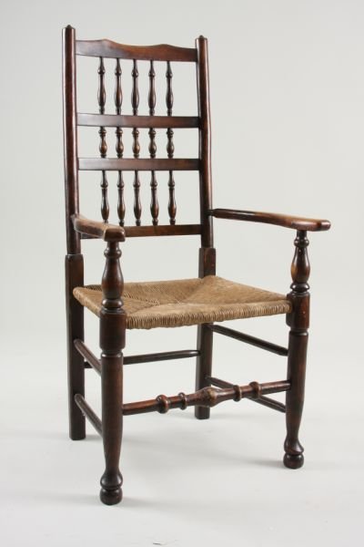 Two English Arm Chairs, 19th c., - 6