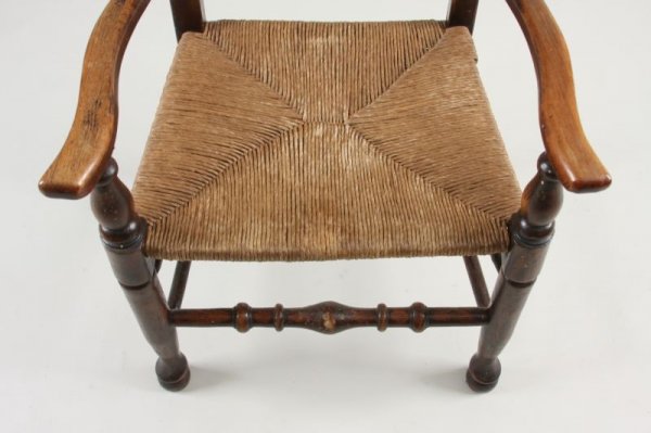 Two English Arm Chairs, 19th c., - 7