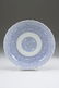 619: Large Japanese Blue & White Porcelain Charger,