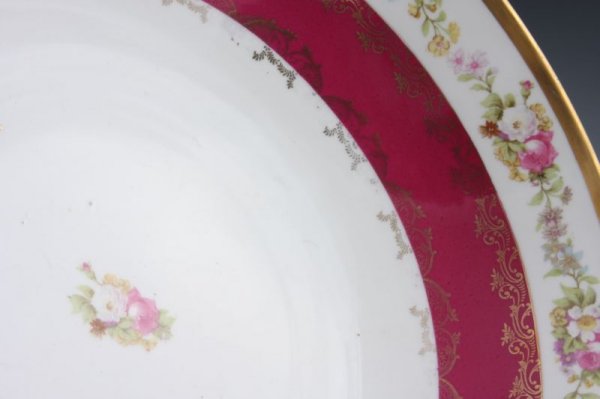 Imperial Crown China Punch Bowl, Austria, - 5