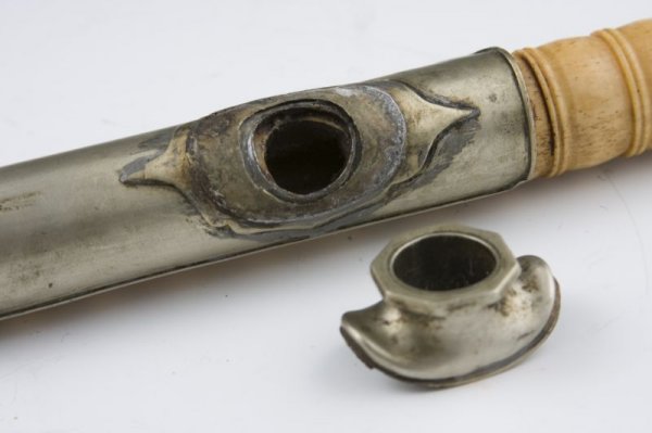 Antique Chinese Opium Pipe and Accessories, - 5