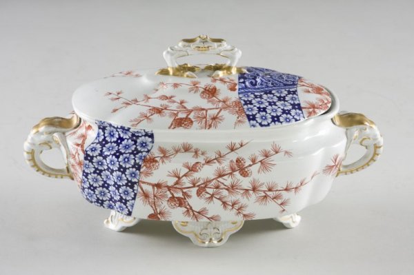Group of Royal Worcester China, 19th c., - 2