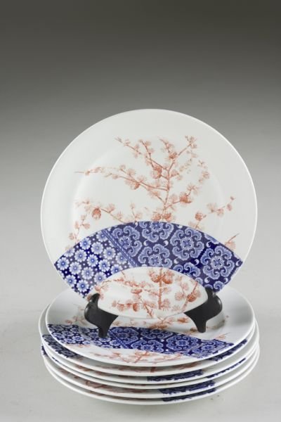 Group of Royal Worcester China, 19th c., - 7