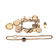 Group of Gold and Gold Filled Jewelry Items - 3