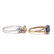 Two Gold, Diamond, and Gem-Set Rings - 2