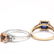 Two Gold, Diamond, and Gem-Set Rings - 5
