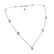 Sterling Silver and 18KT Gold Necklace, David Wysor