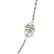 Sterling Silver and 18KT Gold Necklace, David Wysor - 4