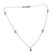 Sterling Silver and 18KT Gold Necklace, David Wysor