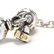 Sterling Silver and 18KT Gold Necklace, David Wysor - 4
