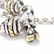 Sterling Silver and 18KT Gold Necklace, David Wysor - 5