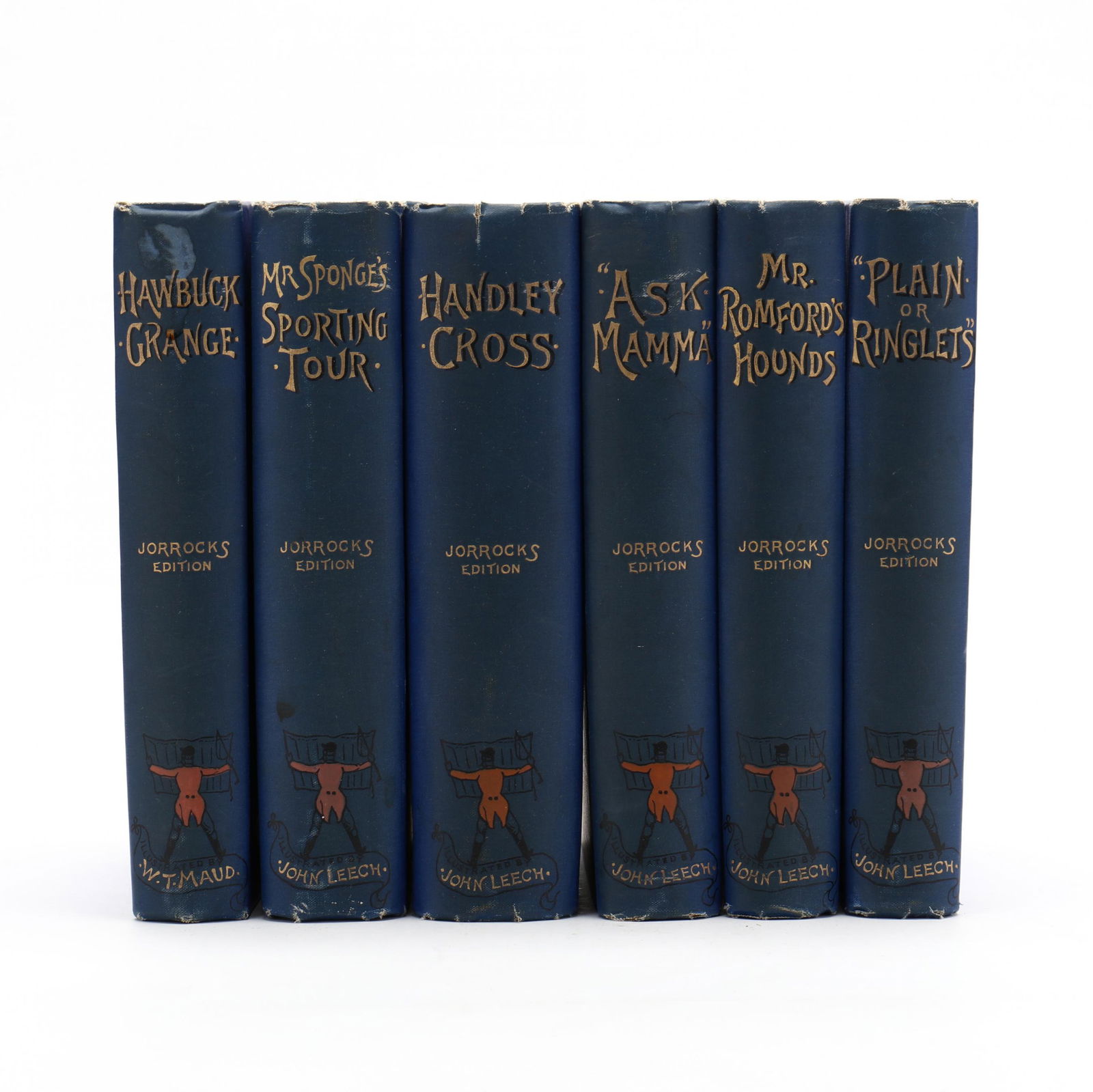 Reprint Set of Six Sporting Farces by Robert Smith: Reprint Set of Six Sporting Farces by Robert Smith Surteesthe "Jorrocks Edition," five volumes illustrated by John Leech and one illustrated by W. T. Maud, (Bath: George Bayntun, 1926), octavo (8.25 i