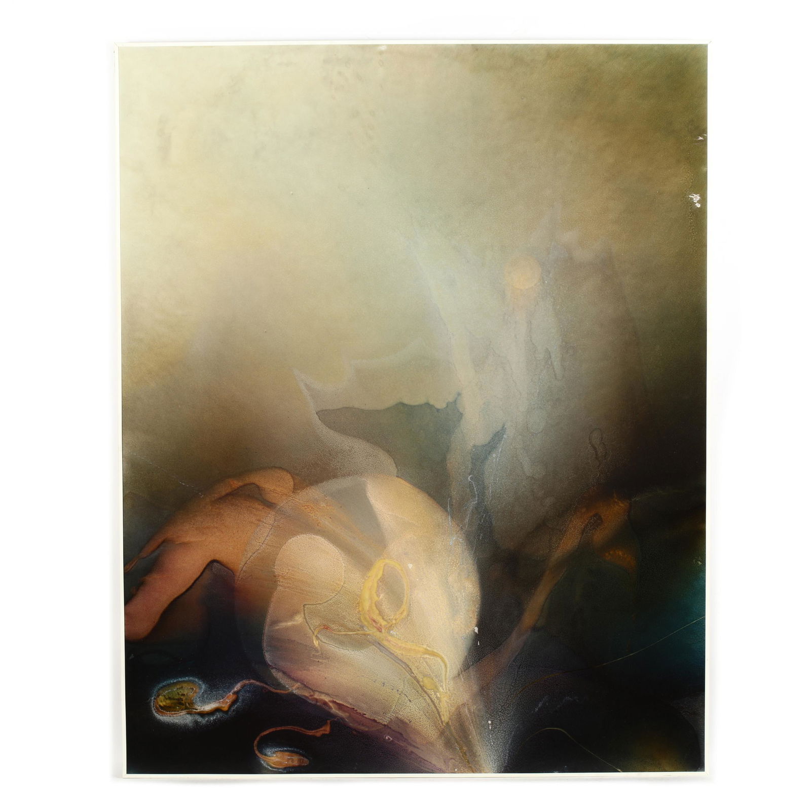 Gerald Scheck (American, b. 1940), Hierophany Series: Gerald Scheck (American, b. 1940), Hierophany Series #7acrylic, polyurethane, lacquer and oil glaze on Masonite, signed "Scheck" and dated 1981 to cradling on verso, retains Weatherspoon Art Gallery l