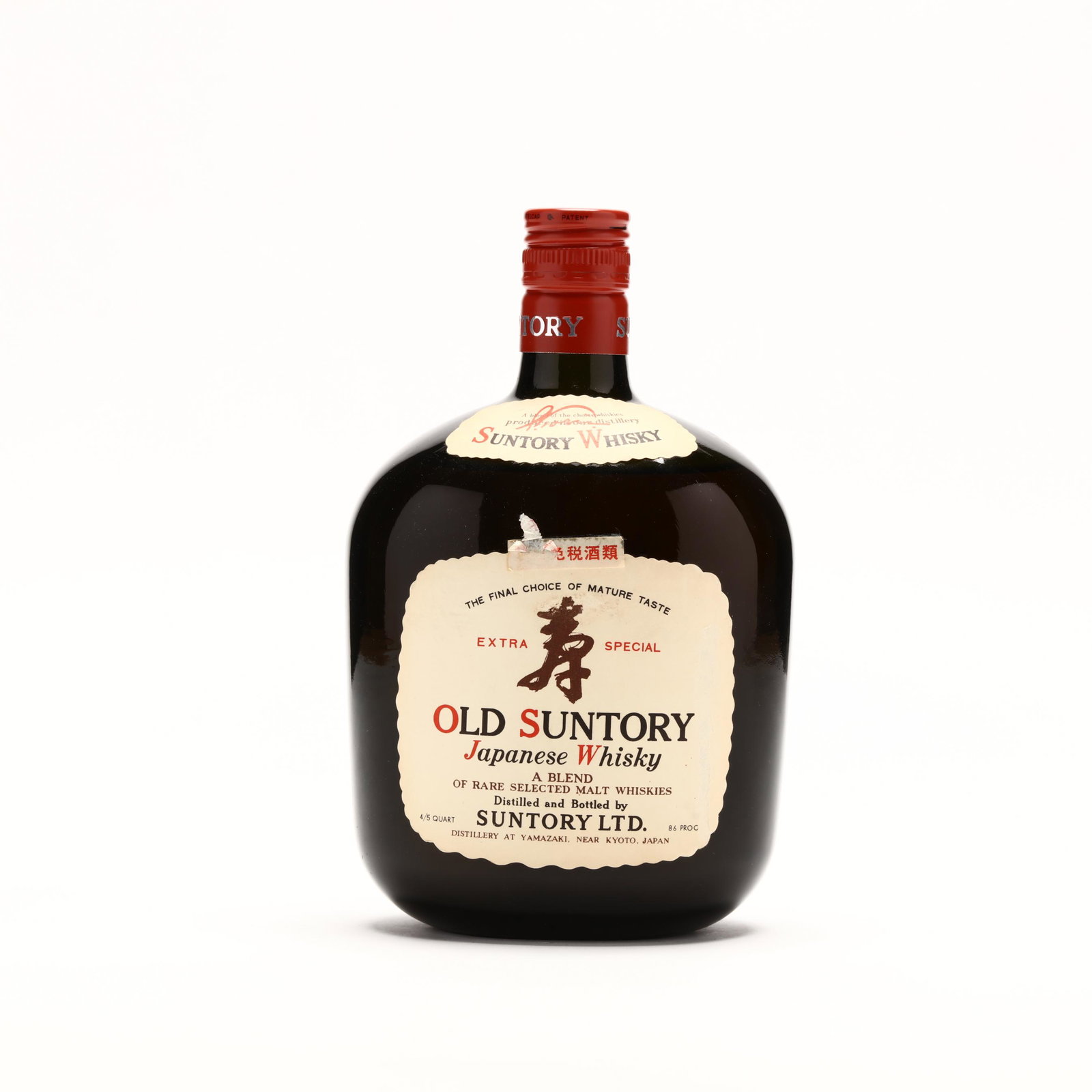Old Suntory Japanese Whisky: Old Suntory Japanese Whisky The buyer acknowledges that he/she is acting within compliance with their state and local laws in regards to the purchase, transportation and delivery of spirituous liquors
