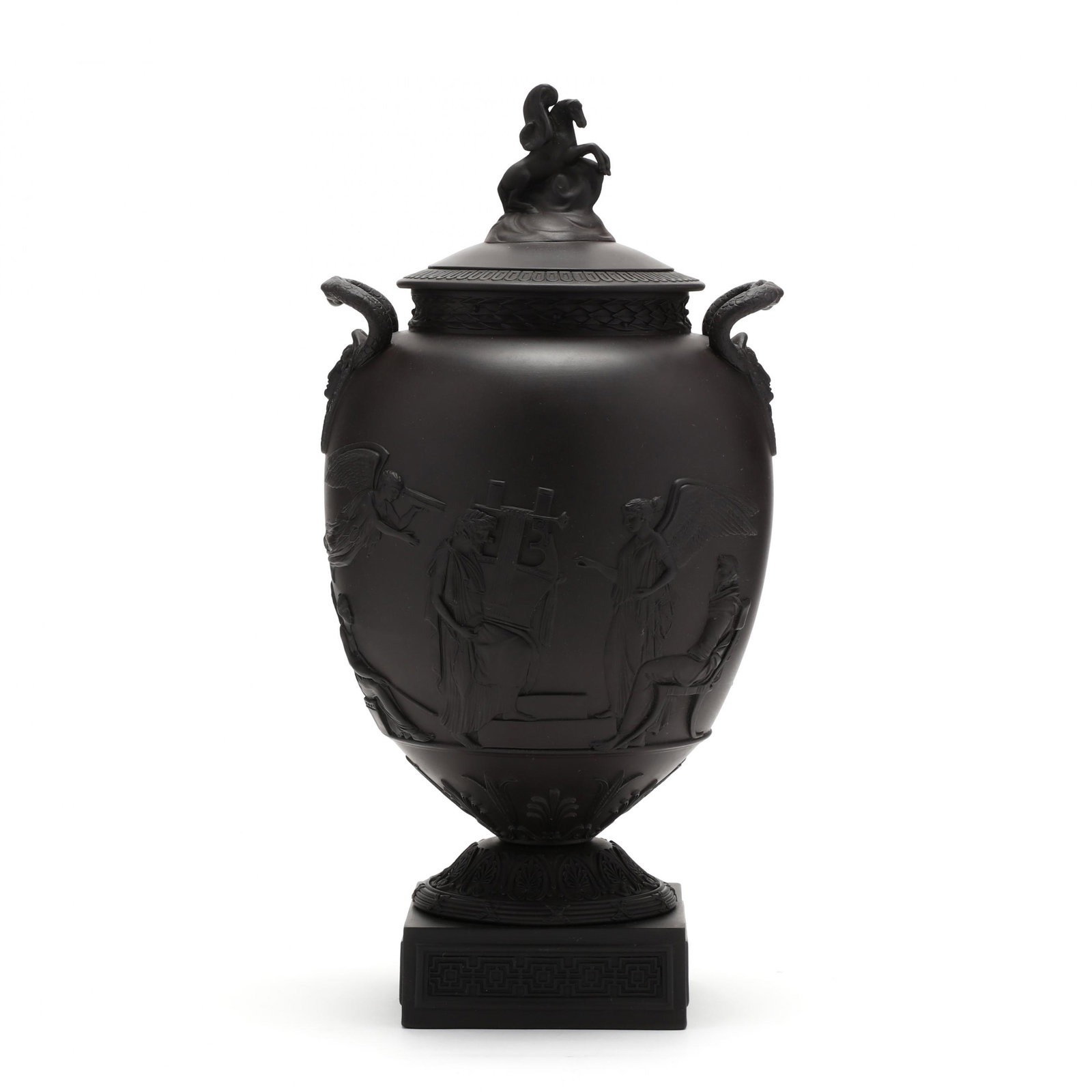 Wedgwood Limited Edition Homeric Vase: Wedgwood Limited Edition Homeric Vase #12 of 50, after the 18th century original amassed by Sir William Hamilton In 1786 Wedgwood presented a copy to the British Museum. Also known as The Pegasus Vase